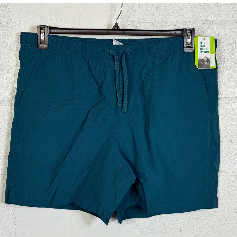 DSG Men's 6” Nylon Lifestyle Shorts, Brilliant Teal XXL